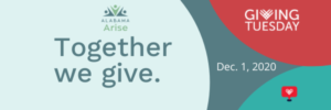 Alabama Arise Giving Tuesday 2020 graphic