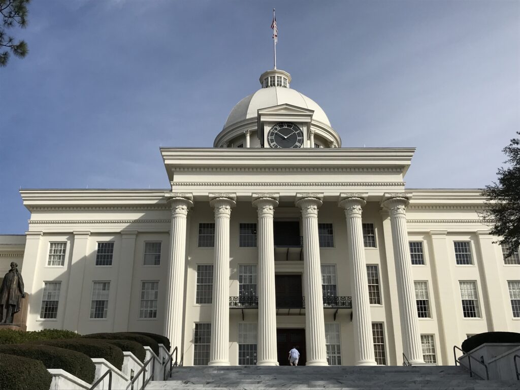 Alabama State Capitol in Montgomery